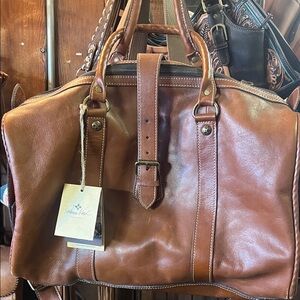 Brown Leather Bag Patricia Nash